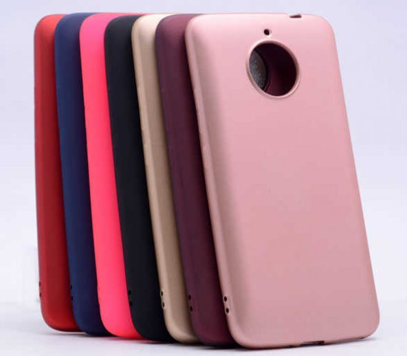 Lenovo Moto E4 Plus Kılıf Premier Mat Esnek Silikon Kapak - 10