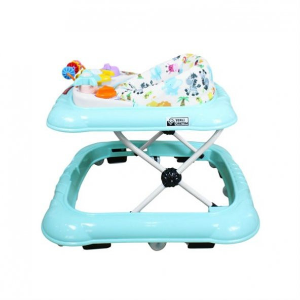 UniCare Max Bebek Yürüteci Müzikli Stoplu Bebek Mavisi - 2