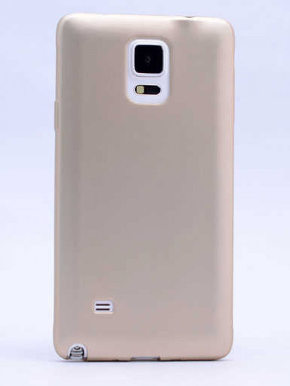 Samsung Galaxy Note 4 Kılıf Premier Mat Esnek Silikon Kapak