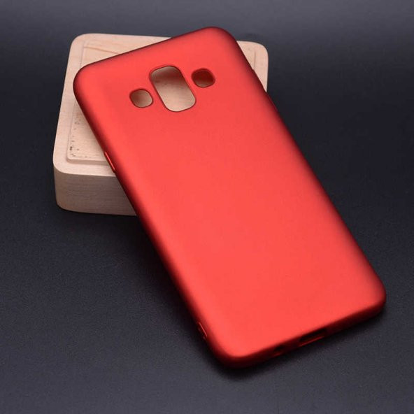 Samsung Galaxy J7 Duo Kılıf Premier Mat Esnek Silikon Kapak - 3