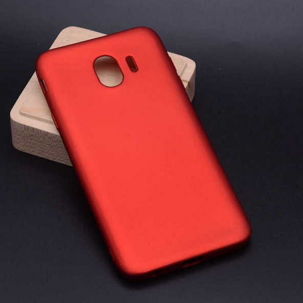 Samsung Galaxy J4 Kılıf Premier Mat Esnek Silikon Kapak - 4