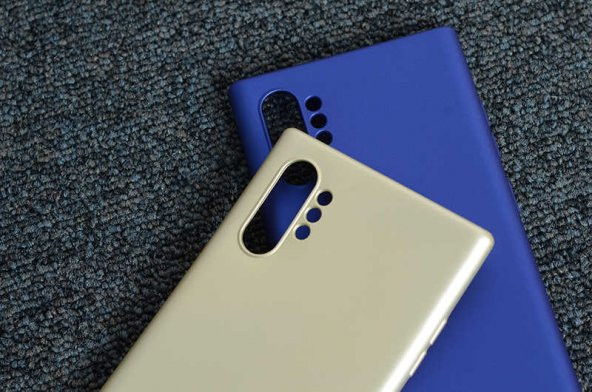 Samsung Galaxy Note 10 Plus Kılıf Premier Mat Esnek Silikon Kapak - 10