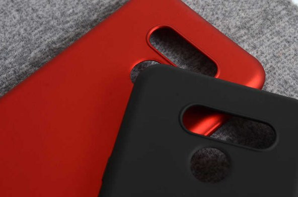 LG Q60 Kılıf Premier Mat Esnek Silikon Kapak - 8