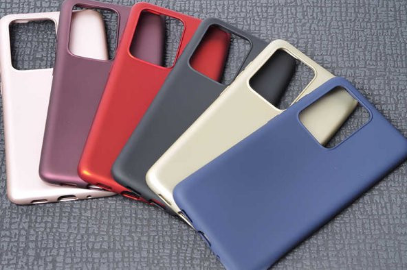 Samsung Galaxy S20 Ultra Kılıf Premier Mat Esnek Silikon Kapak - 10