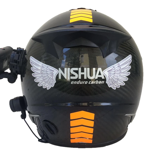 Ok Tasarımlı Çamurluk Kask Sticker Reflektif, Floresan, Düz Renkler Çınar Extreme - 12