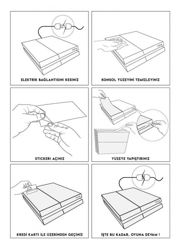 PlayStation 4 Siyah Carbon Fiber Kaplama Çınar Extreme - 3