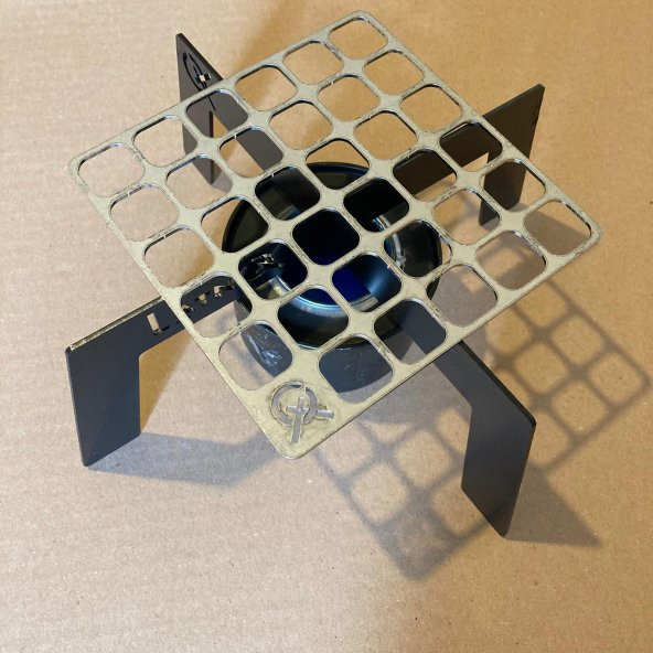 23 Cm Latnox OX+ Kamp Ocağı Pratik Metal Ateş Üstü Kamp Izgarası - 6
