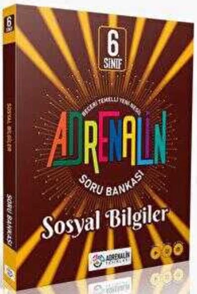 6. Sınıf Sosyal Bilimleri Soru Bankası - Adrenalin Yayınları