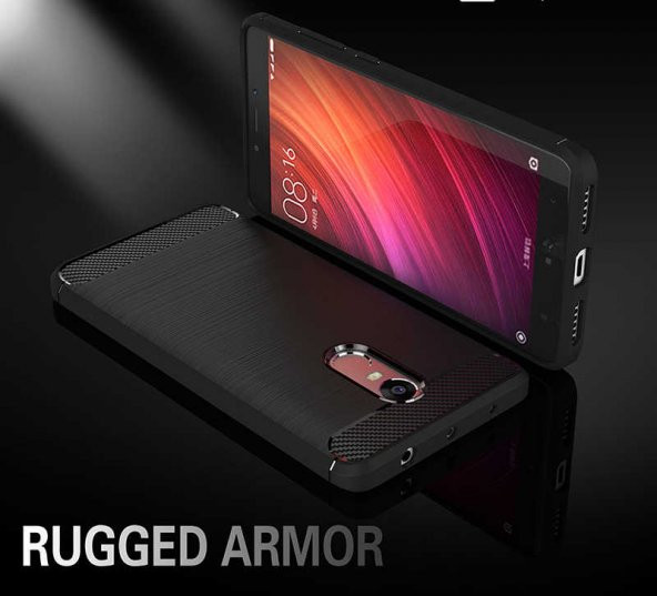 Xiaomi Redmi Note 4 4x Kılıf Antişok Korumalı Moor Silikon Kapak - 5