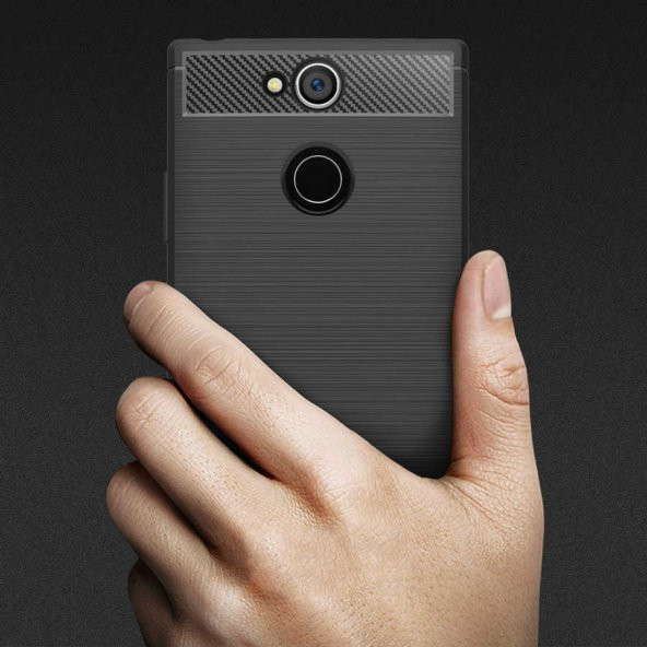 Sony Xperia L2 Kılıf Antişok Korumalı Moor Silikon Kapak - 8