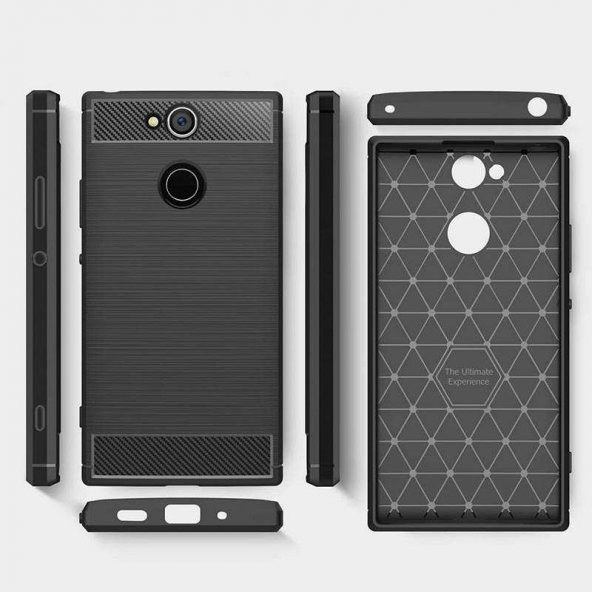 Sony Xperia XA2 Kılıf Antişok Korumalı Moor Silikon Kapak - 5