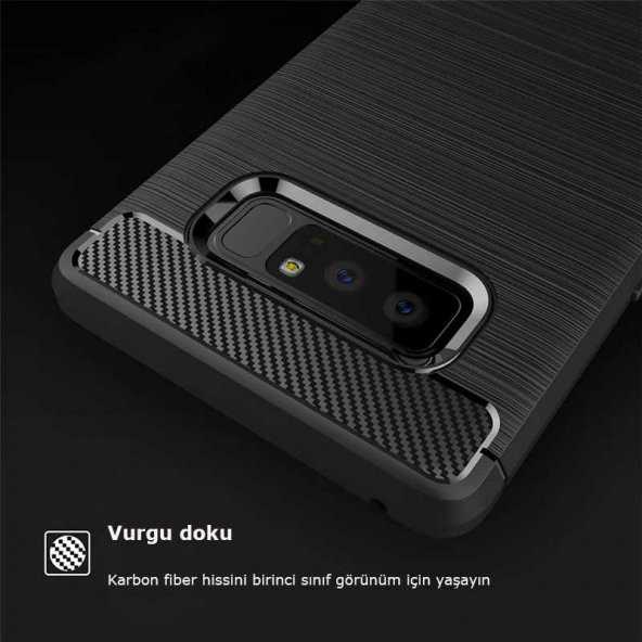 Samsung Galaxy Note 8 Kılıf Antişok Korumalı Moor Silikon Kapak - 8