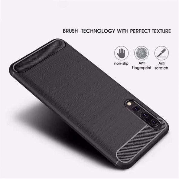 Huawei P20 Pro Kılıf Antişok Korumalı Moor Silikon Kapak - 6