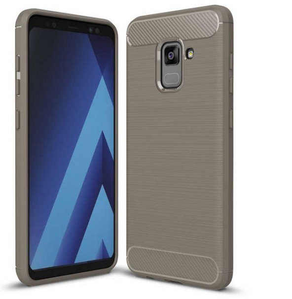Samsung Galaxy A8 Plus 2018 Kılıf Antişok Korumalı Moor Silikon Kapak