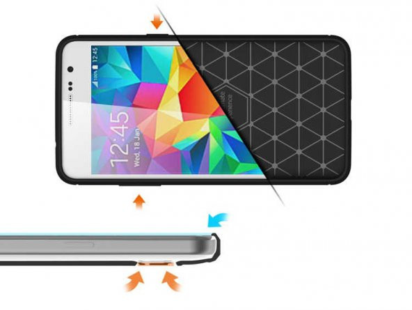 Samsung Galaxy J5 2016 Kılıf Antişok Korumalı Moor Silikon Kapak - 10