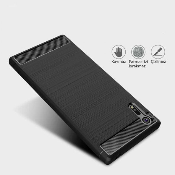 Sony Xperia XZ1 Kılıf Antişok Korumalı Moor Silikon Kapak - 7