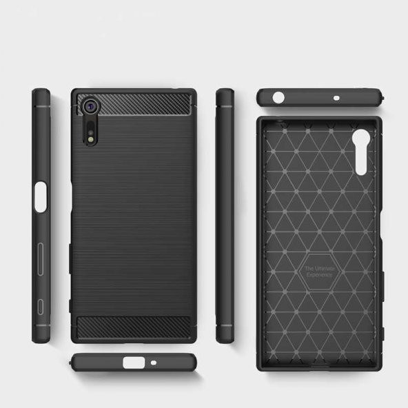 Sony Xperia XZ1 Kılıf Antişok Korumalı Moor Silikon Kapak - 8