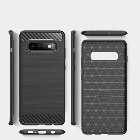 Samsung Galaxy S10 Kılıf Antişok Korumalı Moor Silikon Kapak - 9