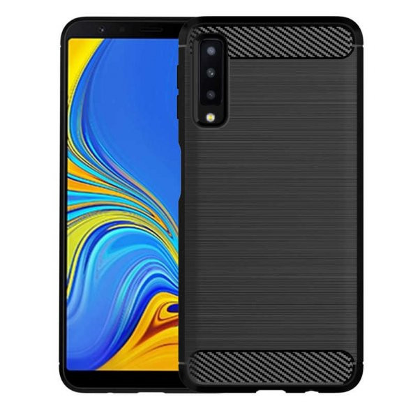 Samsung Galaxy A7 2018 Kılıf Antişok Korumalı Moor Silikon Kapak