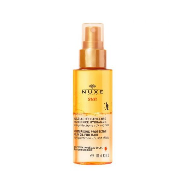 Nuxe Sun Huile Moisturising Protective Milky Oil 100 ml Nemlendirici ve Koruyucu Saç Bakım Sütü