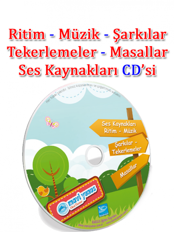 Ritim-Müzik-Şarkılar-Tekerlemeler-Ses Kaynakları CDsi