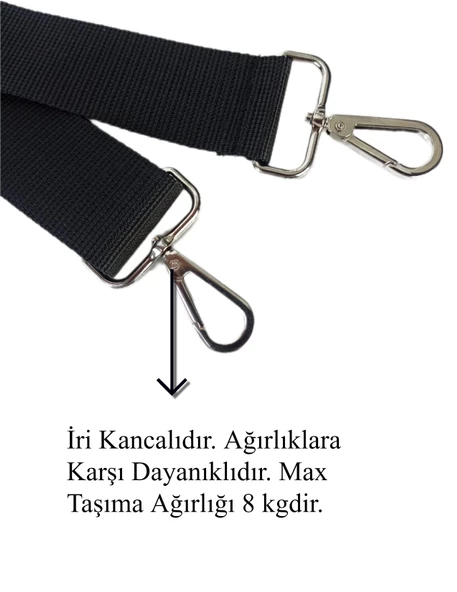 Çanta Omuz Askısı Dayanıklı Ortopedik Destekli 8683255010837 - 2