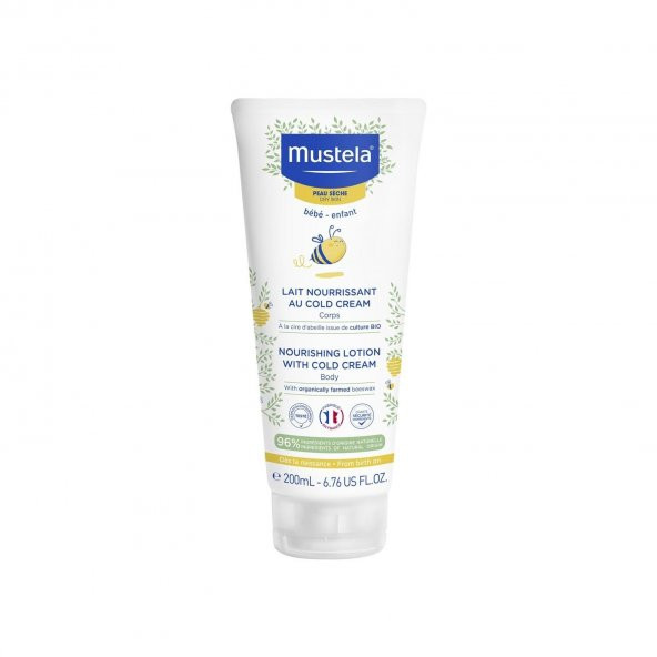 Mustela Cold Krem İçeren Besleyici Vücut Losyonu 200 ml