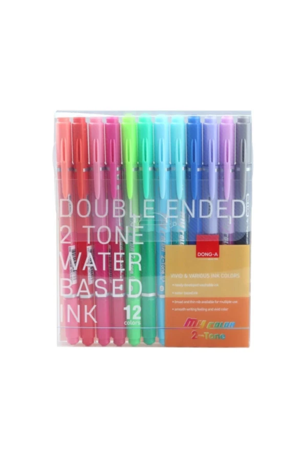 My Color 2 Duo Çift Renk 12li Set