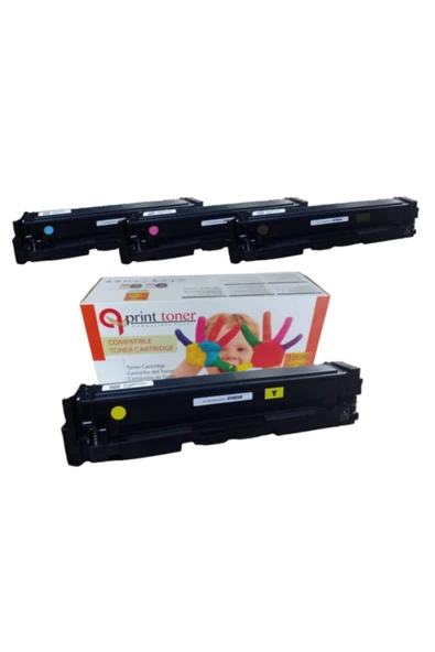 Hp 201a-cf400a/401a/402a/403a Set Muadil Toner