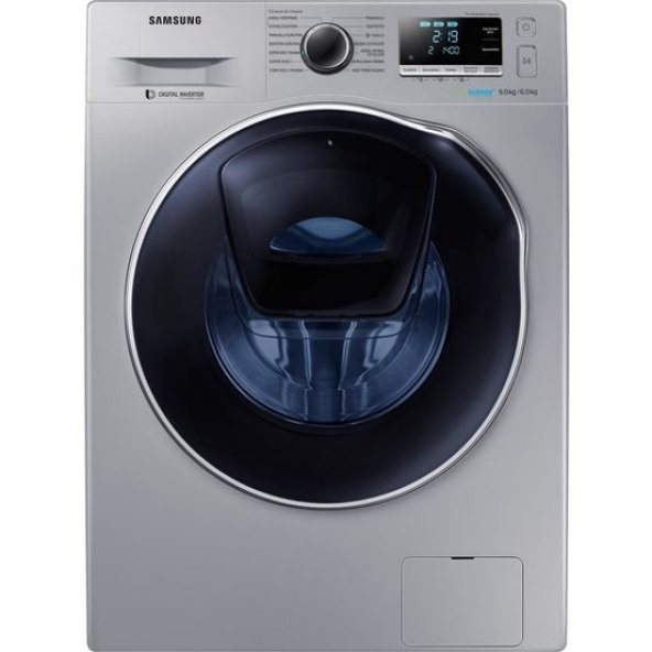 Samsung WD90K6B10OS AH A 9 kg Yıkama 6 kg Kurutma 1400 Devir Çamaşır Makinesi Teşhir Ürünüdür