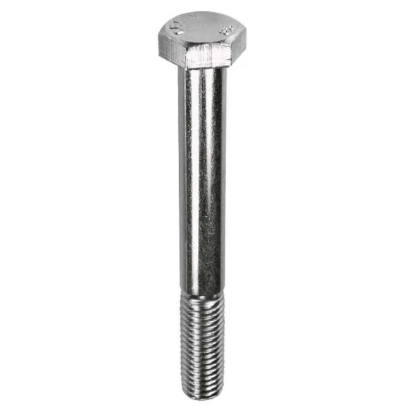 M8X60 DIN933 Cıvata (ALTIGEN) 8.8 Beyaz 5 Li Paket