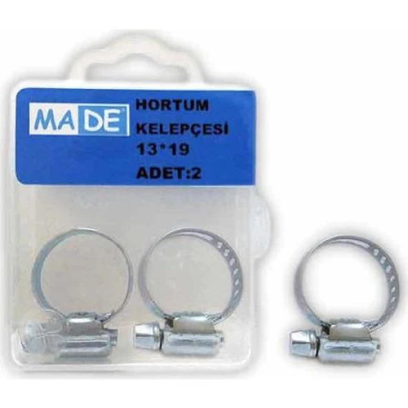 Made Hortum Kelepçesi 13X19 ( 1 Kutu:2 Adet) ST-39