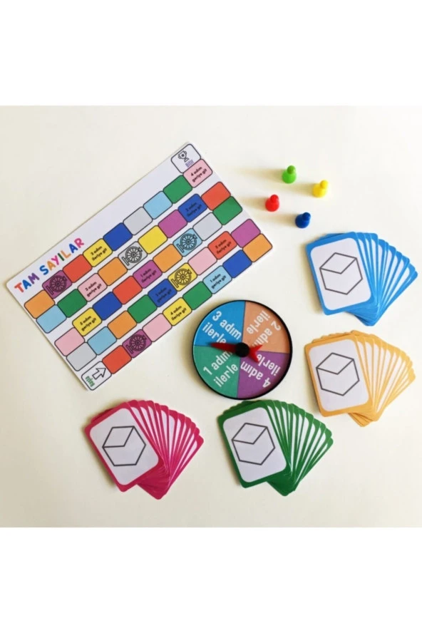 Matlandiya - Tamsayılar Kutu Oyunu - Matematik Işlem Strateji Akıl Zeka Bilsem Hazırlık Oyunu