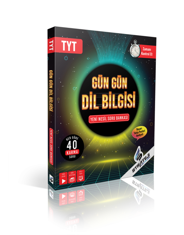 Tyt Gün Gün Dil Bilgisi Soru Bankası Strateji Yayınları - 1