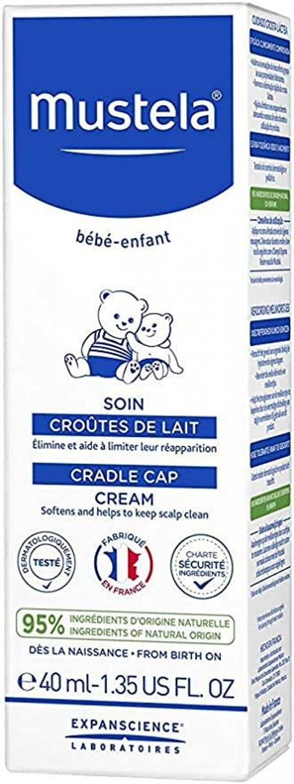 Mustela Cradle Cap 40 ml Saç Pullanma Karşıtı Krem - 2