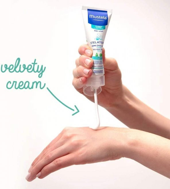 Mustela Stelatopia Emollient Face Cream Yüz Kremi 40 ml - 4
