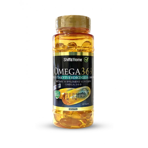 Shiffa home omega 3 6 9 1000 mg 60 softgel