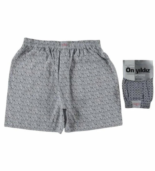 10 ADET ÖNYILDIZ   100 PAMUK EMPİRME ERKEK BOXER - 2
