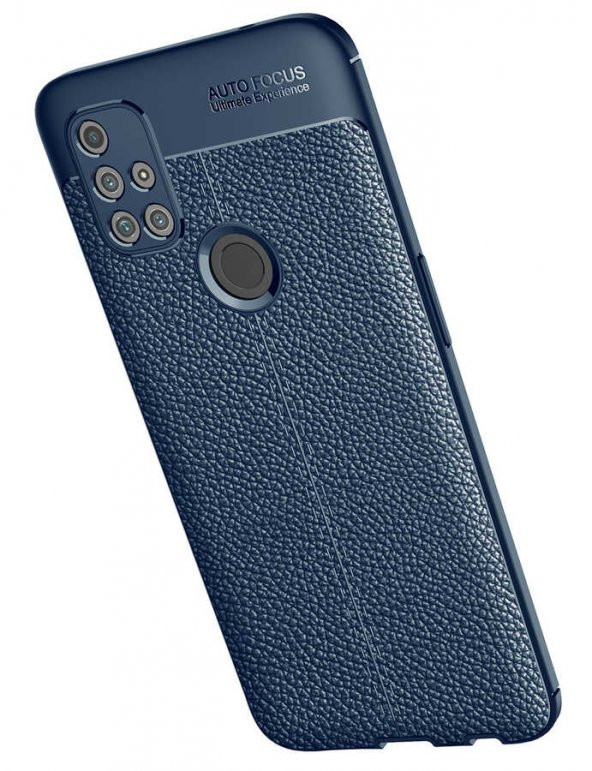 One Plus Nord N10 5G Kılıf Niss Antişok Korumalı Deri Silikon Kapak - 3