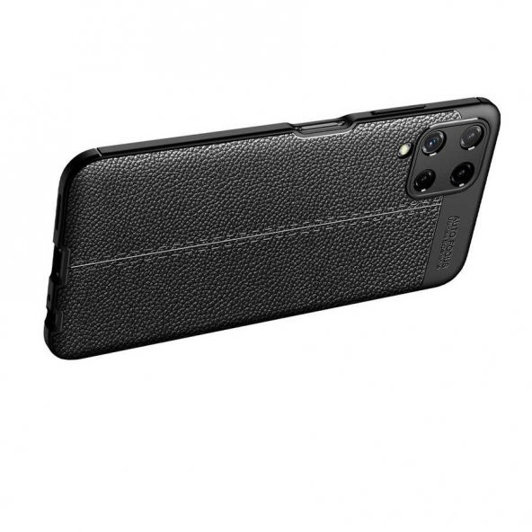 Samsung Galaxy A22 M22 M32 Kılıf Niss Antişok Korumalı Deri Silikon Kapak - 10