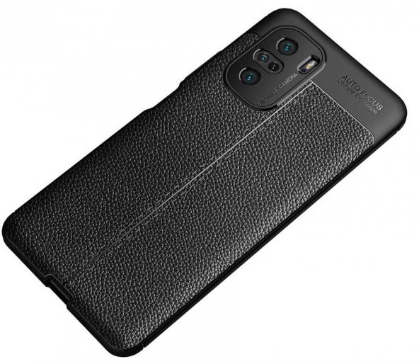 Xiaomi Poco F3 Kılıf Niss Antişok Korumalı Deri Silikon Kapak - 8