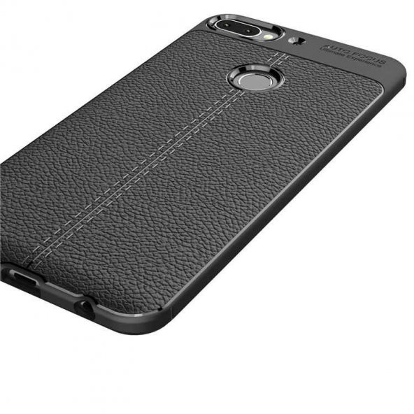 HTC Desire 12 Plus Kılıf Niss Antişok Korumalı Deri Silikon Kapak - 9