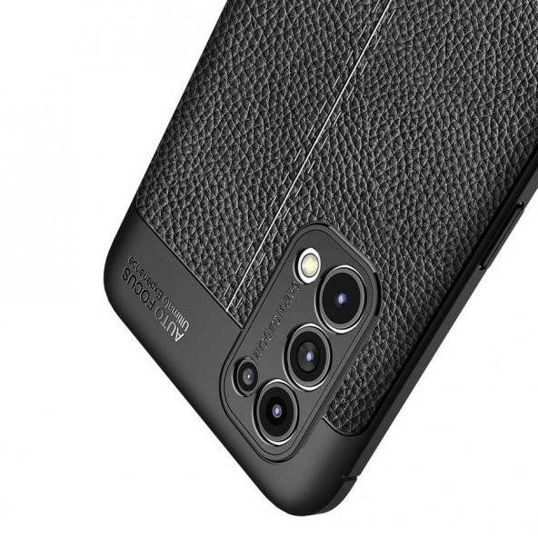 Oppo Reno 5 Pro 5G Kılıf Niss Antişok Korumalı Deri Silikon Kapak - 5