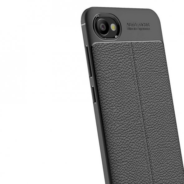 HTC Desire 12 Kılıf Niss Antişok Korumalı Deri Silikon Kapak - 8