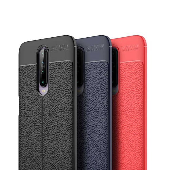 Xiaom Redmi K30 Kılıf Niss Antişok Korumalı Deri Silikon Kapak - 6