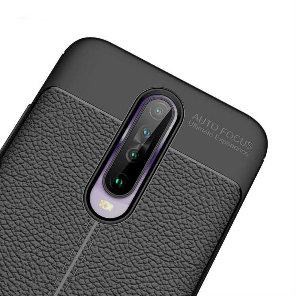 Xiaom Redmi K30 Kılıf Niss Antişok Korumalı Deri Silikon Kapak - 9