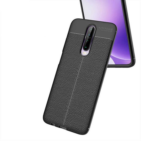 Xiaom Redmi K30 Kılıf Niss Antişok Korumalı Deri Silikon Kapak - 10