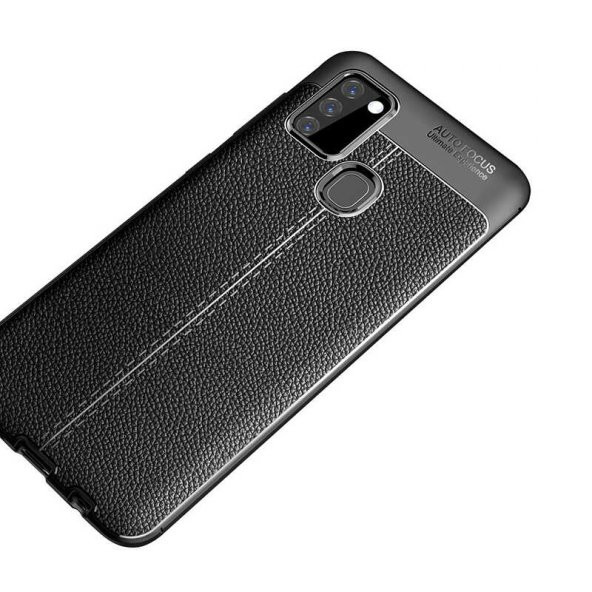 Samsung Galaxy A21S Kılıf Niss Antişok Korumalı Deri Silikon Kapak - 12