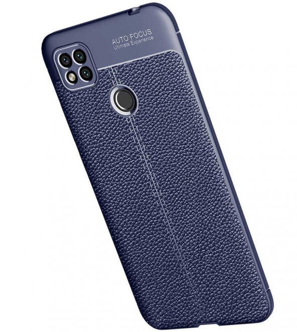Xiaomi Redmi 9C Kılıf Niss Antişok Korumalı Deri Silikon Kapak - 6