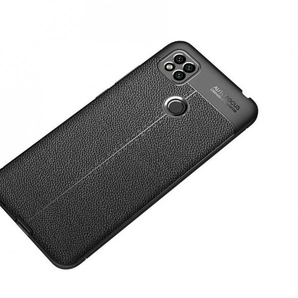 Xiaomi Redmi 9C Kılıf Niss Antişok Korumalı Deri Silikon Kapak - 7